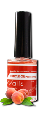 aceite de cuticulas olor melocotón